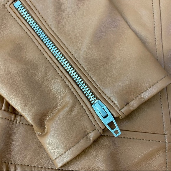 Blank NYC moto faux leather jacket NEW - Picture 2 of 9